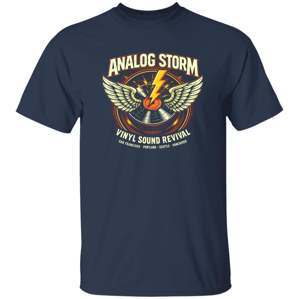 1049-9966-108609226 Analog Storm Vinyl Revival Rock Shirt