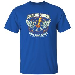 Analog Storm Vinyl Revival Rock Shirt