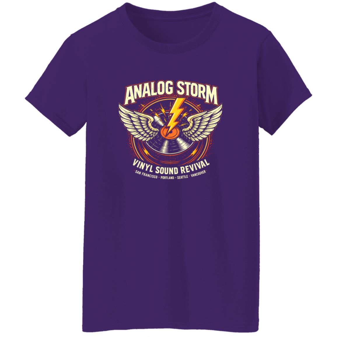 1054-10065-108609227 Analog Storm Vinyl Revival Rock Shirt