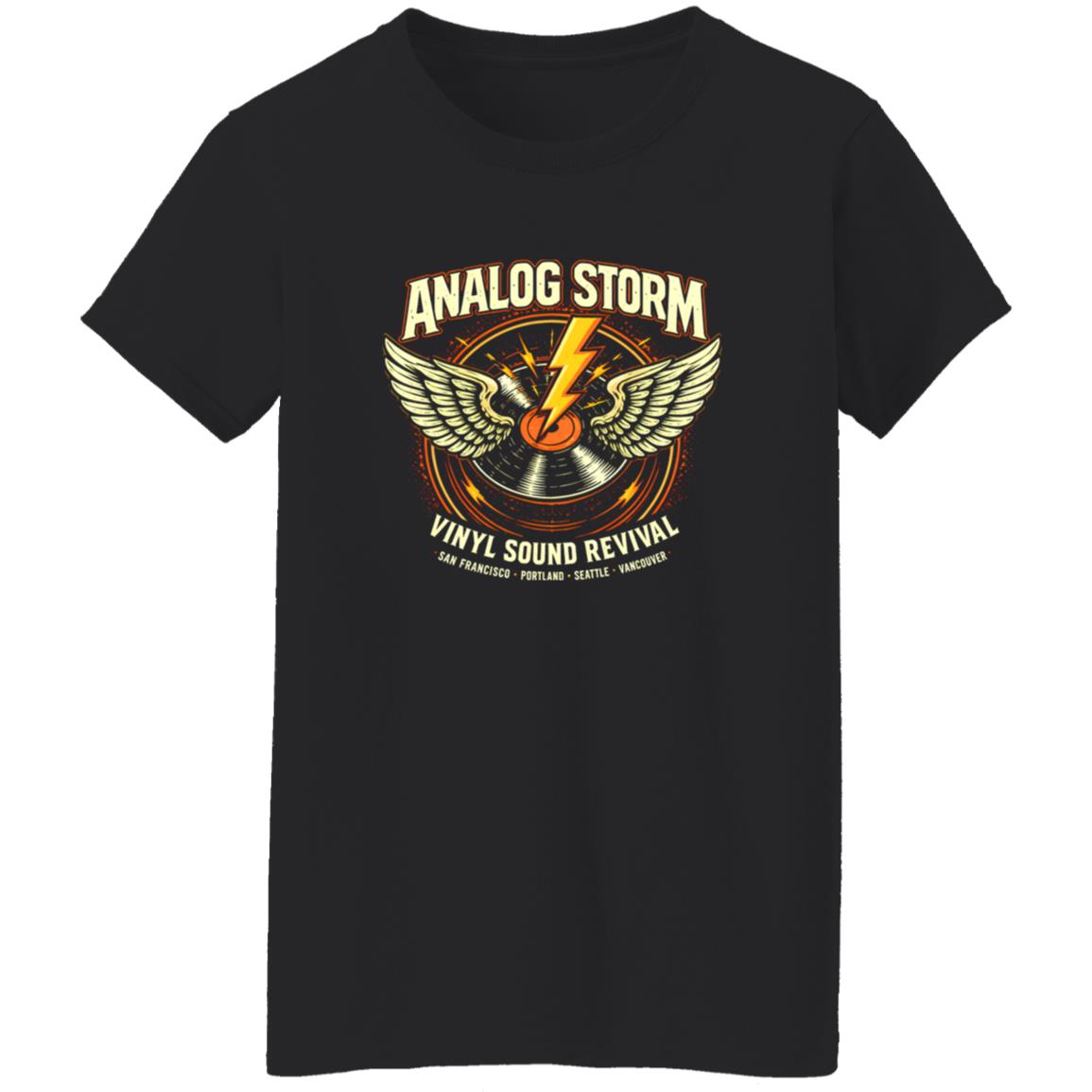 1054-10039-108609227 Analog Storm Vinyl Revival Rock Shirt