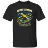 Cosmic Lightning Vinyl Rock Tee Shirt – Performance Meets Rock Energy