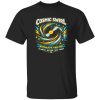Cosmic Swirl Vinyl Rock Band Tee Shirt – A Visual Signal of Analog Culture