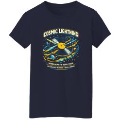 Cosmic Lightning Vinyl Rock Tee Shirt – Performance Meets Rock Energy