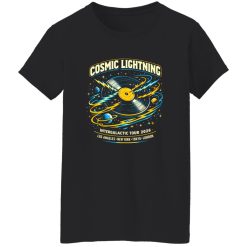 Cosmic Lightning Vinyl Rock Tee Shirt – Performance Meets Rock Energy
