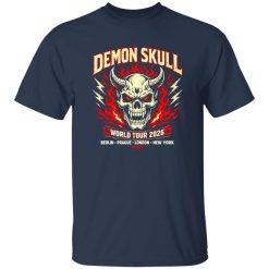 Demon Skull Hard Rock Tour Shirt