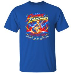 Cosmic Lightning Arena Rock Tee Shirt