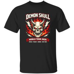 Demon Skull Arena Rock Tour Shirt