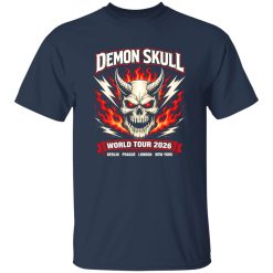 Demon Skull Arena Rock Tour Shirt