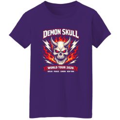 Demon Skull Arena Rock Tour Shirt