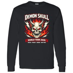 Demon Skull Arena Rock Tour Shirt