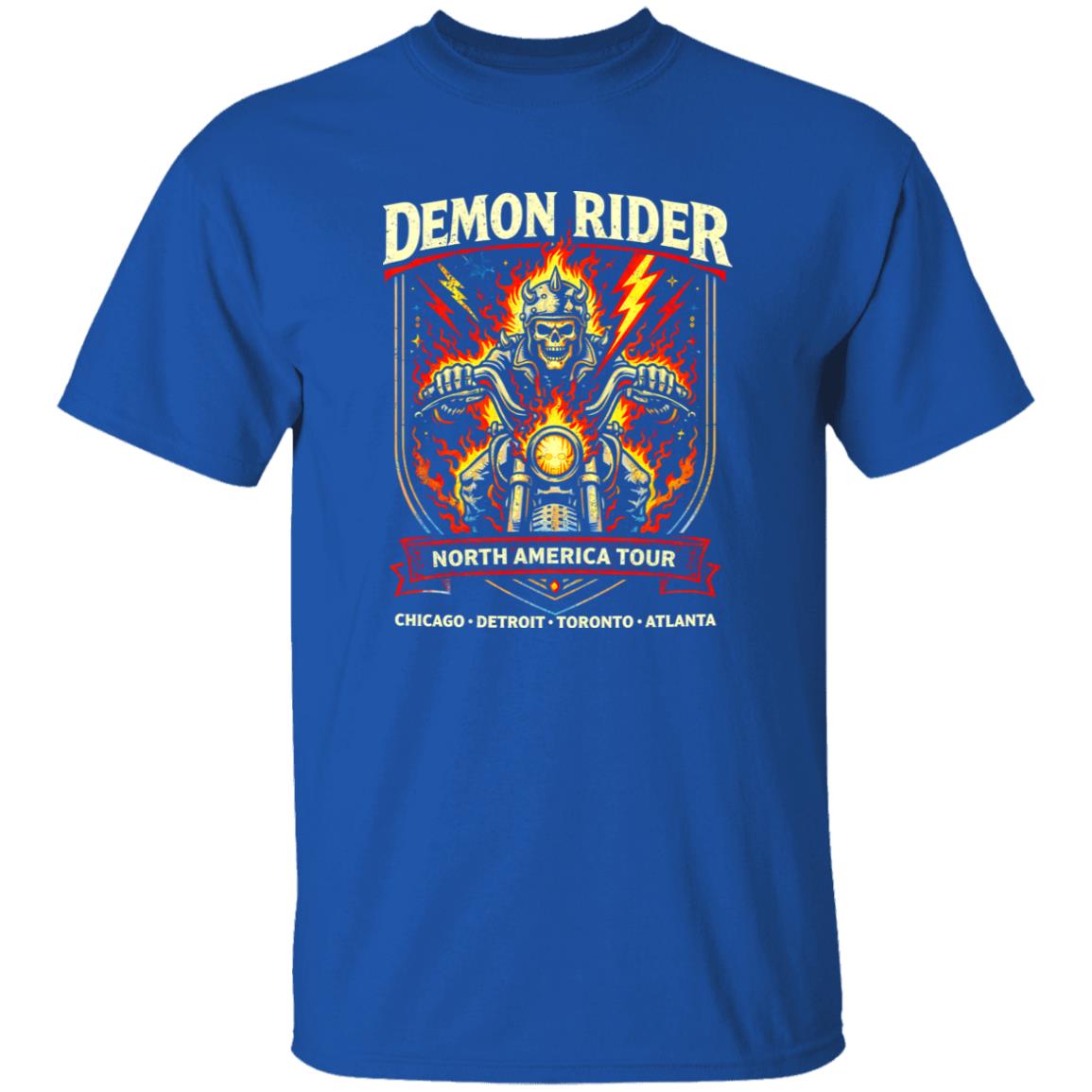 1049-9971-108609265 Demon Rider Heavy Metal Tour Shirt Styling Guide for Bold Rock Looks
