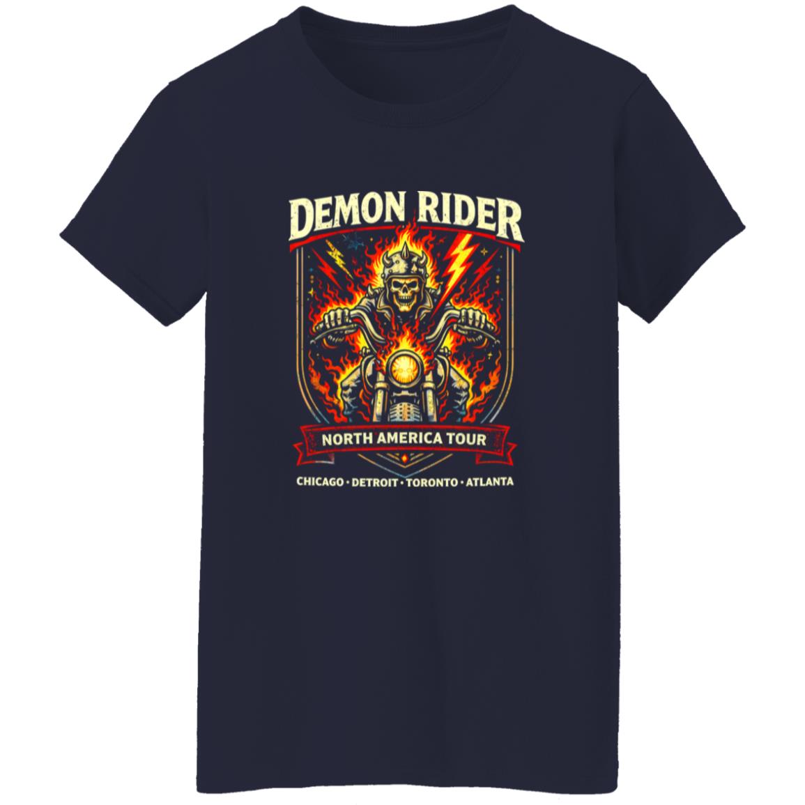 1054-10063-108609266 Demon Rider Heavy Metal Tour Shirt Styling Guide for Bold Rock Looks