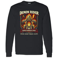 Demon Rider Heavy Metal Tour Shirt Styling Guide for Bold Rock Looks