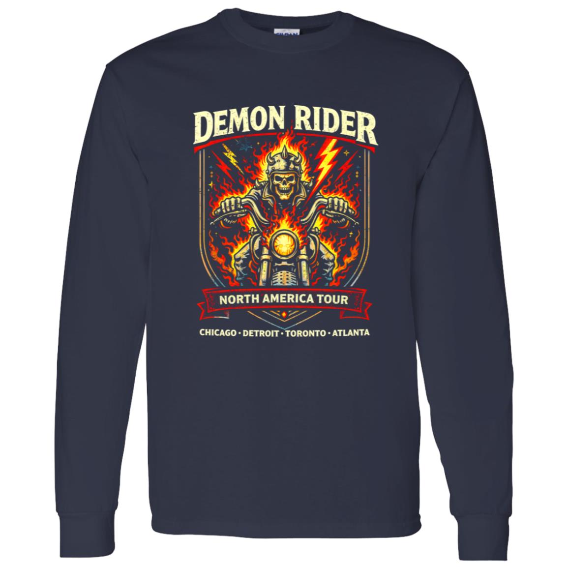 1062-10156-108609267 Demon Rider Heavy Metal Tour Shirt Styling Guide for Bold Rock Looks
