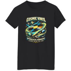 Cosmic Vinyl Overdrive Rock Band Tee Shirt – A Signal for True Rock Identity