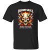 Demon Skull Lightning Arena Rock Shirt