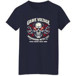 Grave Voltage Cult Metal Band Shirt For True Underground Fans