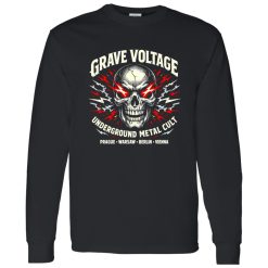 Grave Voltage Cult Metal Band Shirt For True Underground Fans
