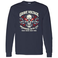 Grave Voltage Cult Metal Band Shirt For True Underground Fans