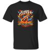 Flaming Guitar Arena Rock Tour Shirt