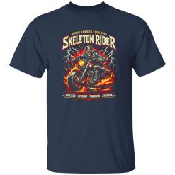 Skeleton Rider Heavy Metal Tour Shirt