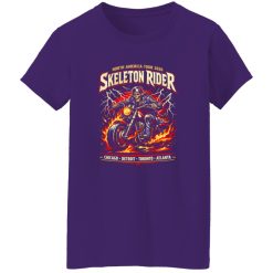 Skeleton Rider Heavy Metal Tour Shirt