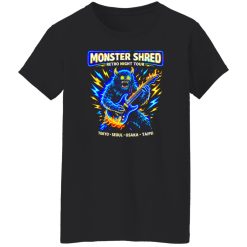 Monster Shred Neon Rock Tee Shirt That Signals Real Rock Identity