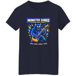 Monster Shred Neon Rock Tee Shirt That Signals Real Rock Identity