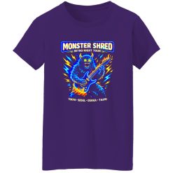 Monster Shred Neon Rock Tee Shirt That Signals Real Rock Identity