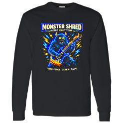 Monster Shred Neon Rock Tee Shirt That Signals Real Rock Identity