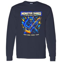 Monster Shred Neon Rock Tee Shirt That Signals Real Rock Identity