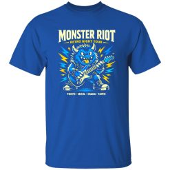 Monster Riot Neon Rock Tee Shirt With Underground Energy