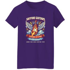 Skyfire Guitar Legends Tour Shirt With Vintage Rock Energy