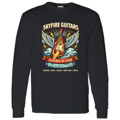 Skyfire Guitar Legends Tour Shirt With Vintage Rock Energy