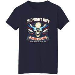 Midnight Riff Legion Rock Shirt With Bold Print Longevity