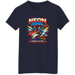 Neon Howl Midnight Rock Band Shirt