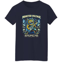 Monster Voltage Neon Rock Band Tee Shirt