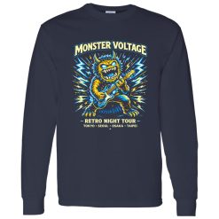 Monster Voltage Neon Rock Band Tee Shirt