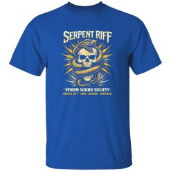Serpent Riff Ritual Rock Shirt With Dark Symbolic Energy