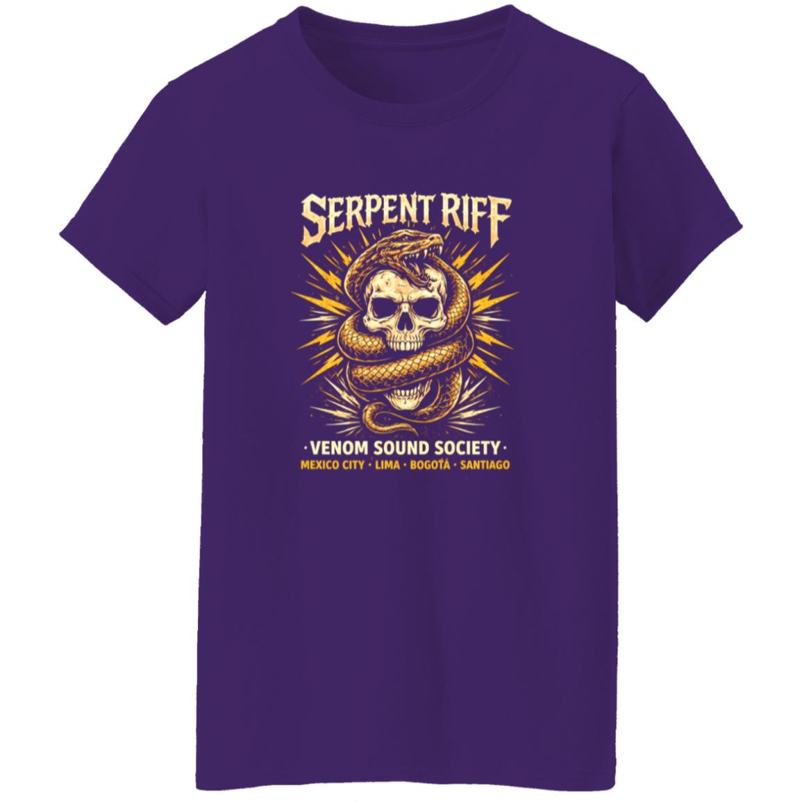 1054-10065-108618543 Serpent Riff Ritual Rock Shirt With Dark Symbolic Energy