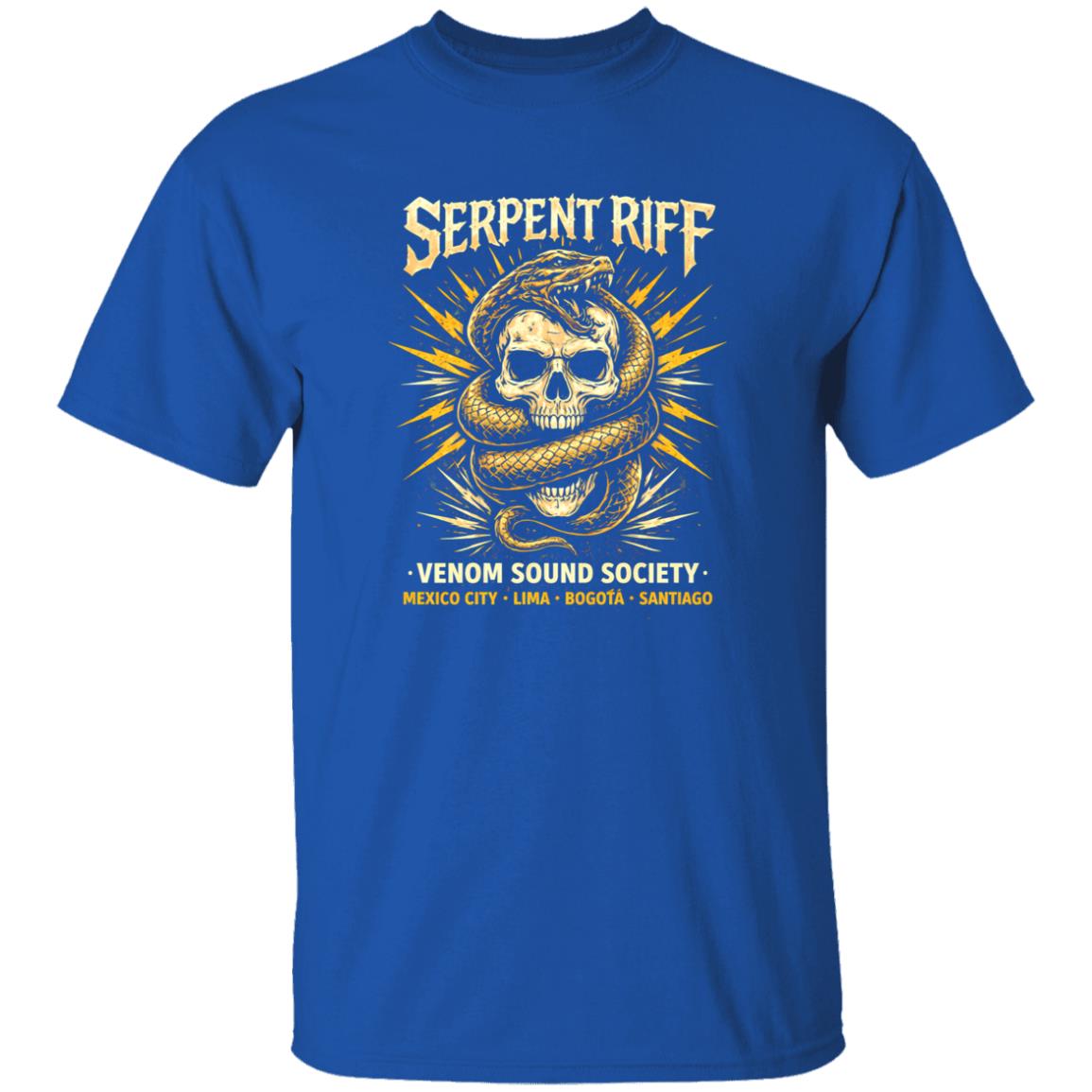 1049-9971-108618542 Serpent Riff Ritual Rock Shirt With Dark Symbolic Energy