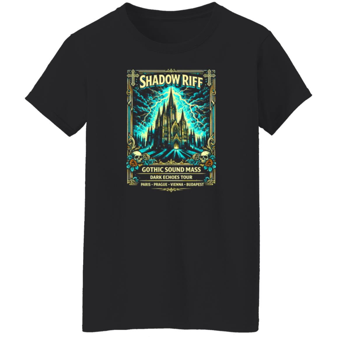 1054-10039-108618552 Shadow Riff Gothic Cathedral Tour Shirt