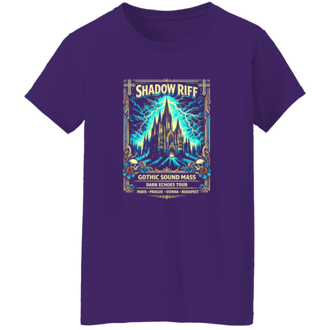 1054-10065-108618552 Shadow Riff Gothic Cathedral Tour Shirt