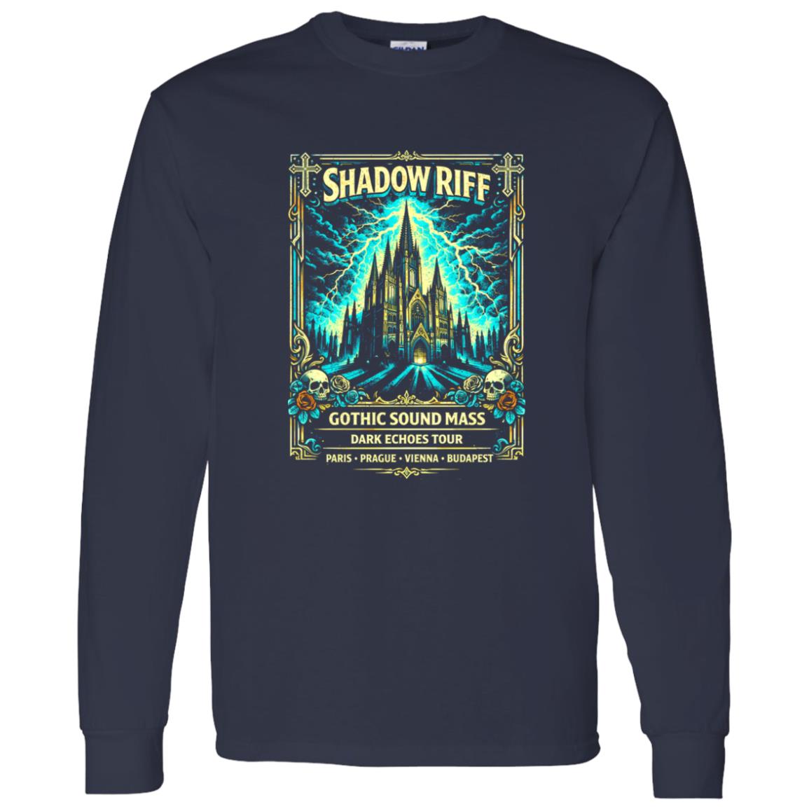 1062-10156-108618553 Shadow Riff Gothic Cathedral Tour Shirt
