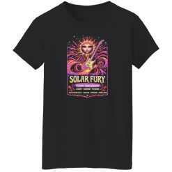 Solar Fury Psychedelic Jam Shirt With Bold Visual Impact
