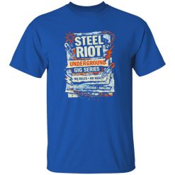 Steel Riot Underground Punk Gig Shirt – Raw Punk Energy in Every Detail
