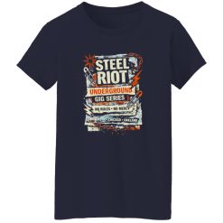 Steel Riot Underground Punk Gig Shirt – Raw Punk Energy in Every Detail