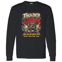 Thunder Crown Arena Rock Tour Shirt – Arena Energy Meets Modern Rock Style