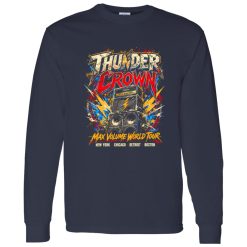 Thunder Crown Arena Rock Tour Shirt – Arena Energy Meets Modern Rock Style