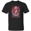 Solar Fury Psychedelic Jam Shirt With Bold Visual Impact